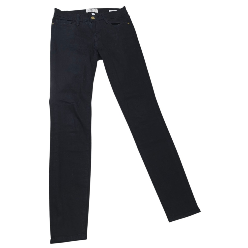 Frame Denim Le Skinny De Jeanne Size 26 Jeans Film‎ Noir Black